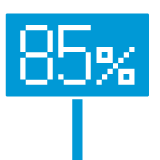 判定の確度はおよそ85％（開発元計測値）です。